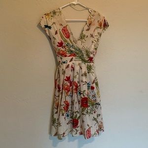Juniors Medium Vintage Midi Dress